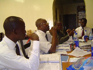 Meeting in Progress